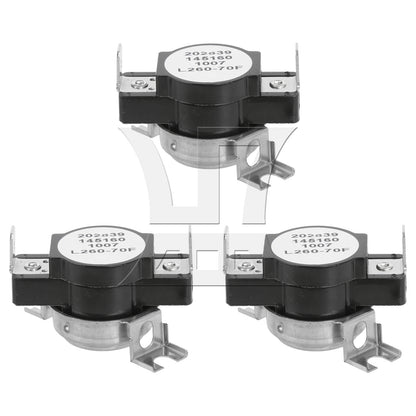 BQLZR 2pcs Dryer Thermostat 3204267 Dryer Replacement Parts