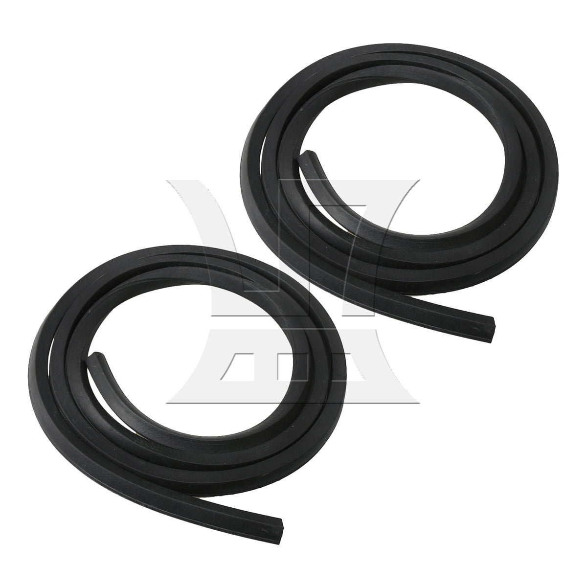 BQLZR 2 Pieces Dishwasher Rubber Door Seal Gaskets Replacement for WP902894 902894