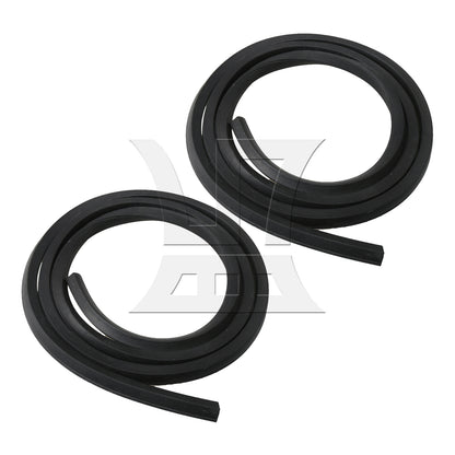 BQLZR 2 Pieces Dishwasher Rubber Door Seal Gaskets Replacement for WP902894 902894