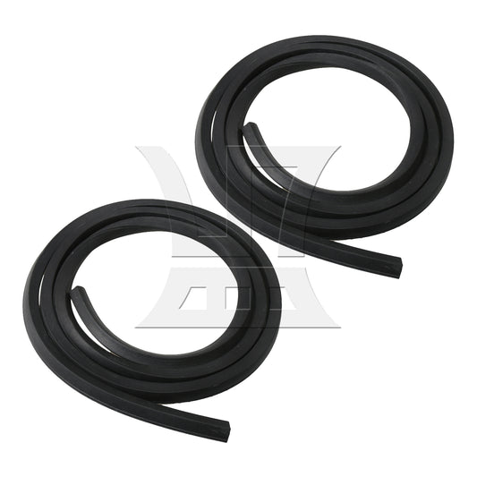 BQLZR 2 Pieces Dishwasher Rubber Door Seal Gaskets Replacement for WP902894 902894