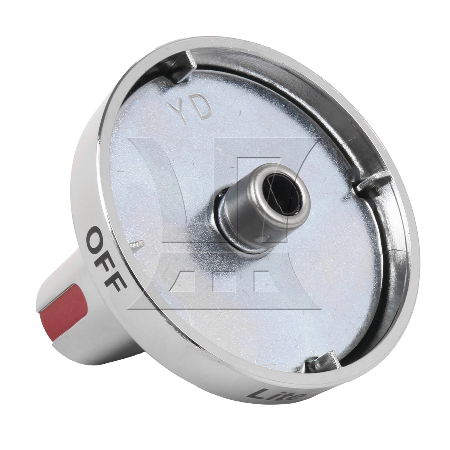 BQLZR Oven Replacement Knobs for Control Dial Knob DG64-00472B Silver