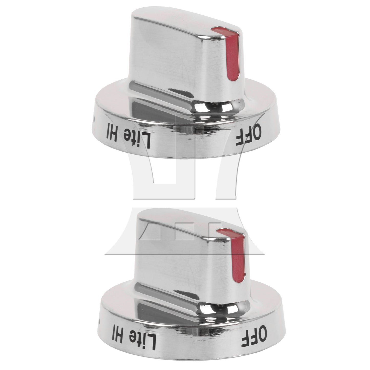 BQLZR Oven Replacement Knobs for Control Dial Knob DG64-00472B Silver