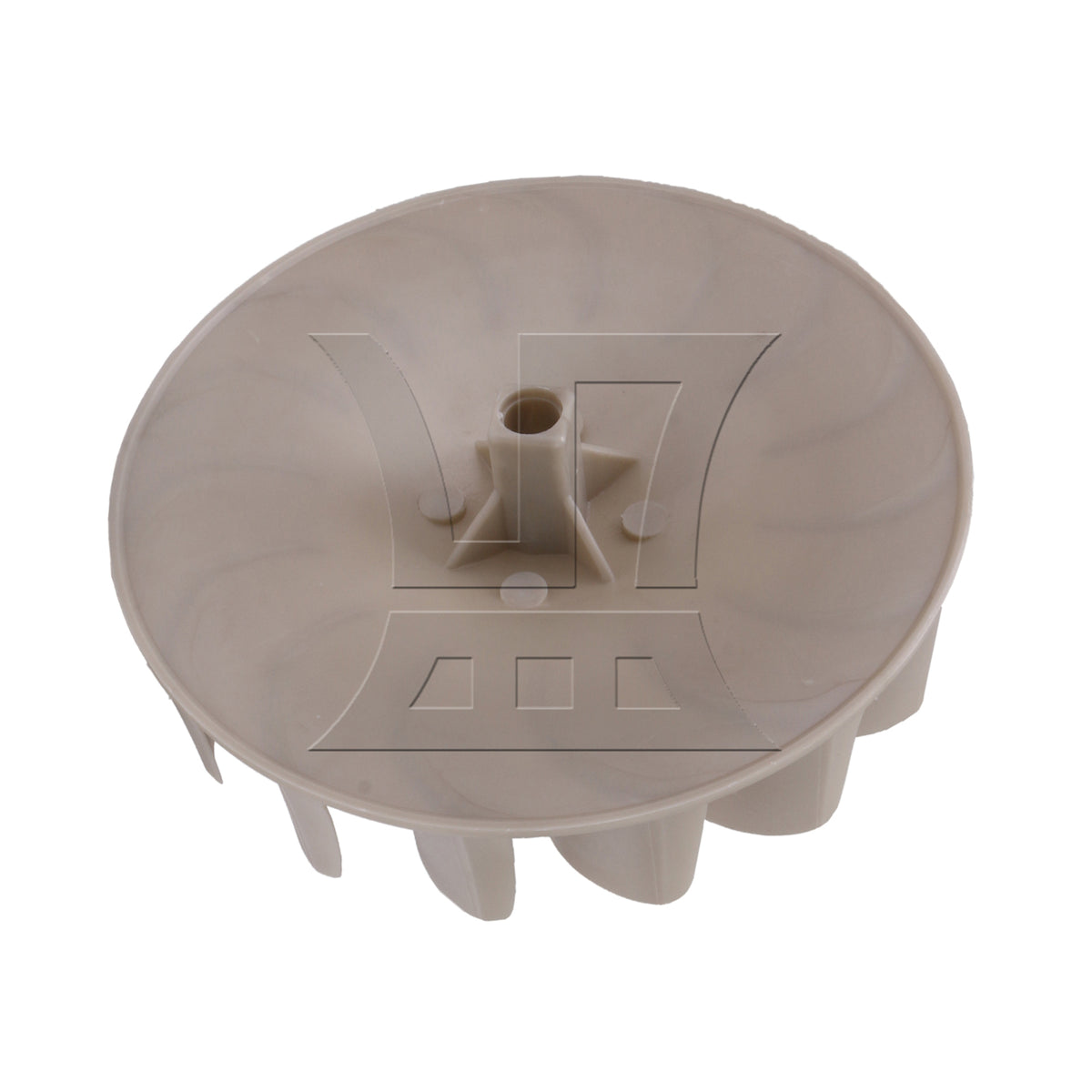 BQLZR 2 Pieces Grey Plastic Dryer Blower Wheels Replacement for AP2997251 & 694089