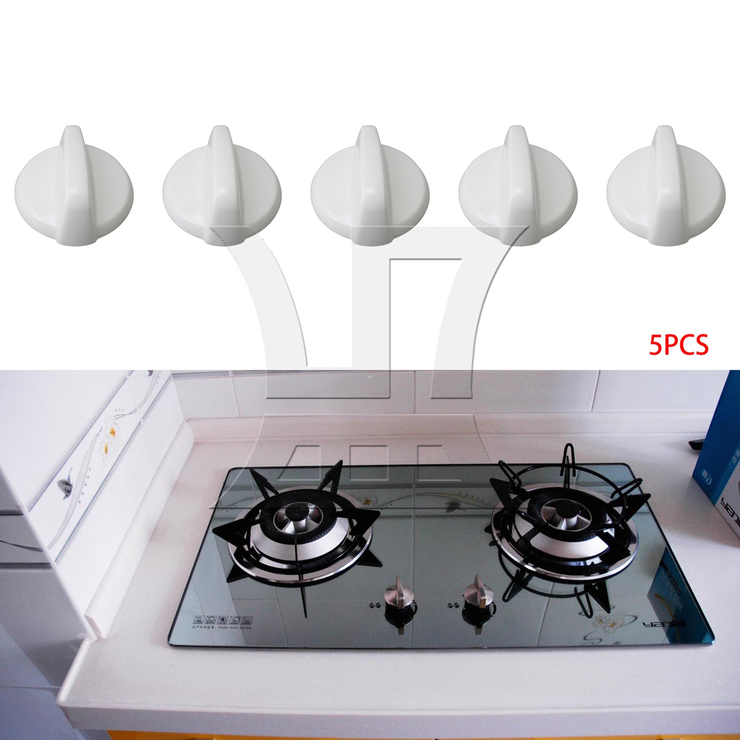 BQLZR Plastic Oven Burner Control Knob Replacement for WB03K10036 AP4345833