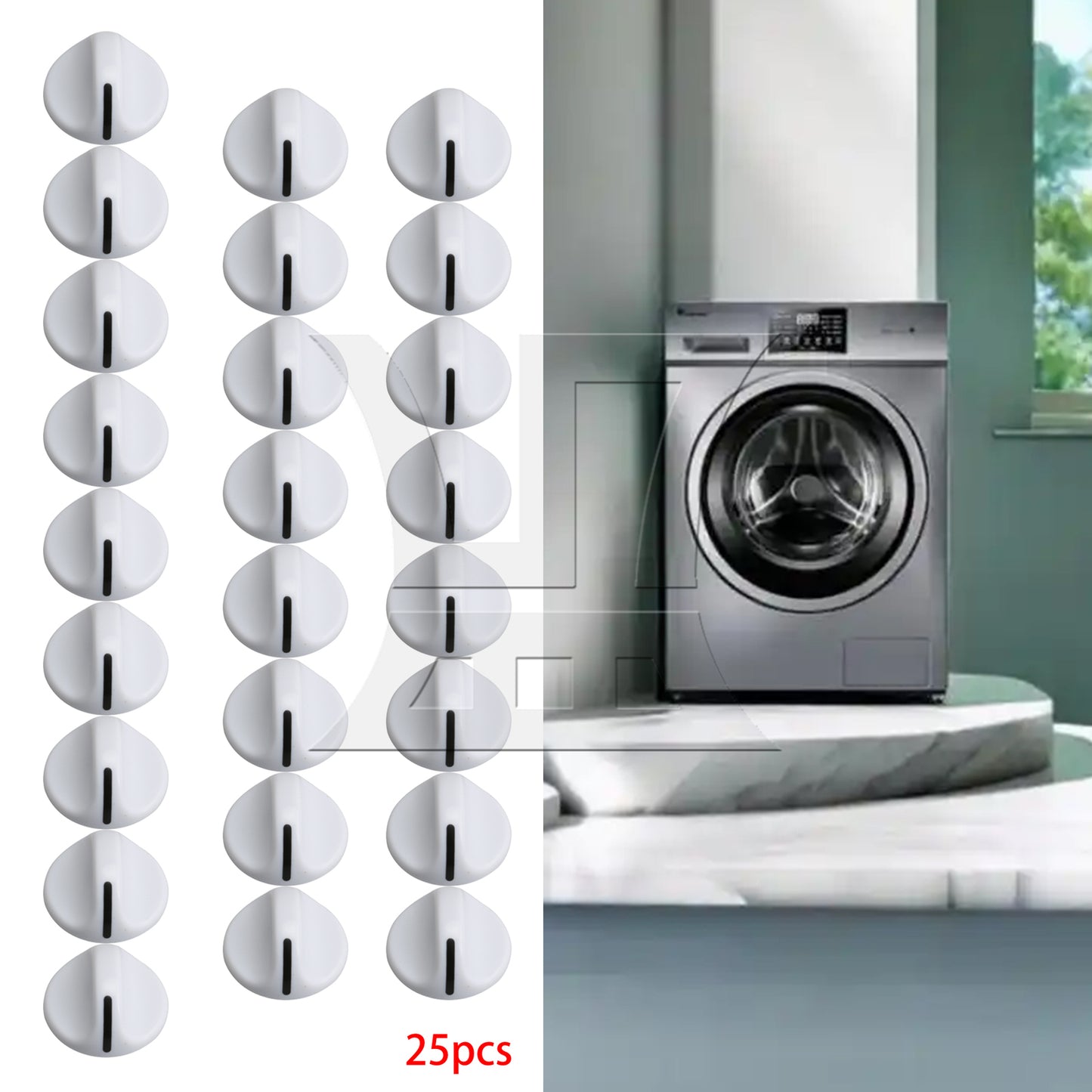 BQLZR Dryer Knob Timer Knob Replacement Part for 131965300 AP2107936 EA419092