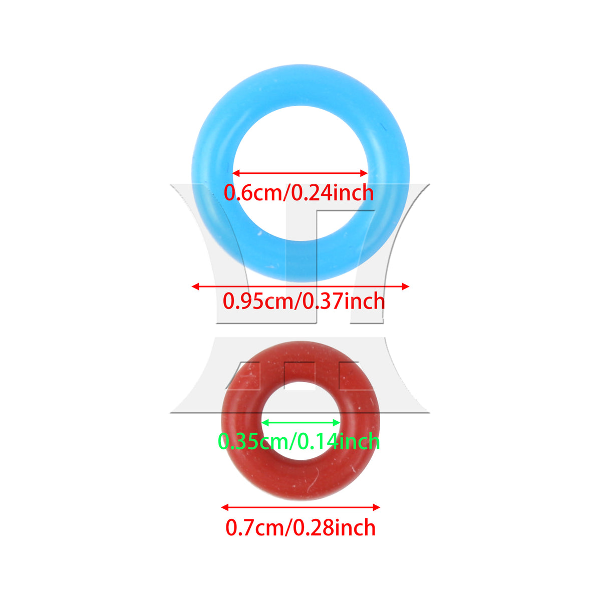 BQLZR 51pcs Coffee Machine O-ring Seal Set Having Food-grade Material