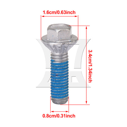 BQLZR 4 Pieces E14 Chandelier Socket Sleeves Retro Color Metal Base 3.15 Inch Long Set