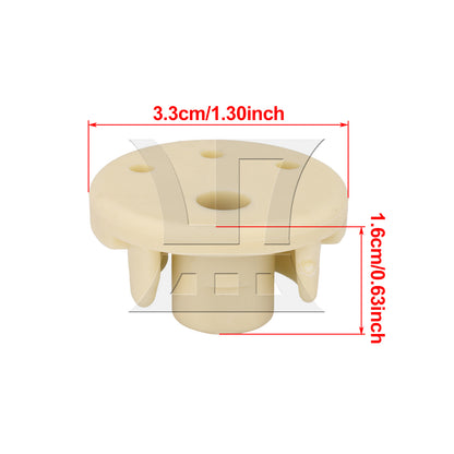 BQLZR  Vertical Mixer Bottom Rubber Foot 9709707 for Replacing Damaged Rubber Feet