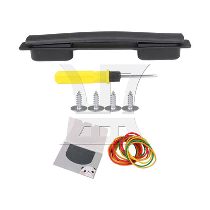 BQLZR Luggage Handle 9.25" B114 w/ Rubber Band for Hair & Oil Blotting Sheets Set