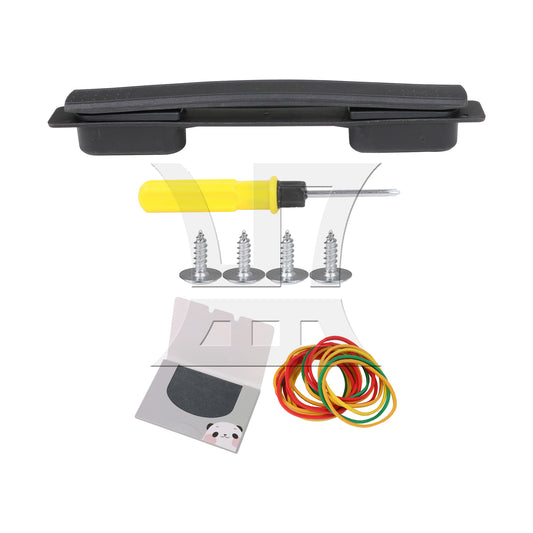 BQLZR Luggage Handle 9.25" B114 w/ Rubber Band for Hair & Oil Blotting Sheets Set