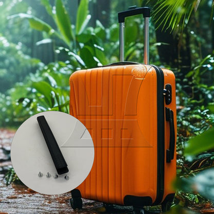 BQLZR Luggage Handle 9.25" B114 w/ Rubber Band for Hair & Oil Blotting Sheets Set