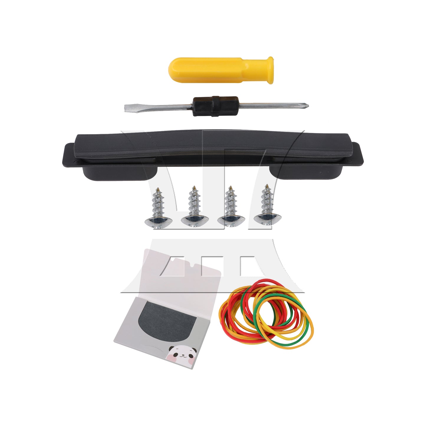 BQLZR Luggage Handle Replacement Flexible Spare Grip 9.25inch w/ Screws B113 Black