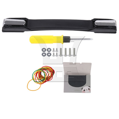 BQLZR Luggage Carry Plastic Handle with Screw B019 12.5cm Black Strap Handle