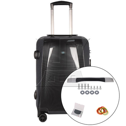 BQLZR Suitcase Handle 9.84 Inch B007 with Rubber Bands and Oil Blotting Sheet Set