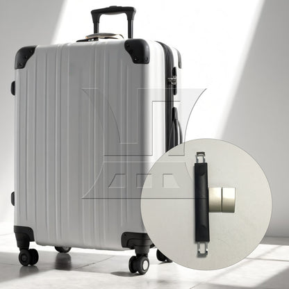 BQLZR Suitcase Handle 9.84 Inch B007 with Rubber Bands and Oil Blotting Sheet Set