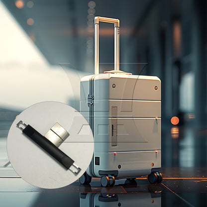 BQLZR Suitcase Handle 9.84 Inch B007 with Rubber Bands and Oil Blotting Sheet Set