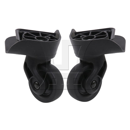 BQLZR  Luggage Suitcase Wheels Left & Right Black Plastic with Oil Blotting Sheet