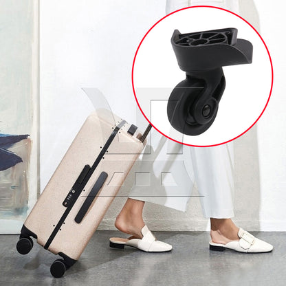 BQLZR Suitcase Luggage Casters Repair Mute Wheels 3.22" W237 Left Right Kit
