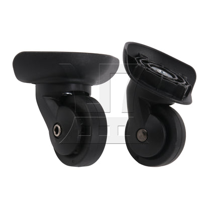 BQLZR 3 Pieces Left Luggage Swivel Caster Wheels Plastic W293 with Screwdrivers