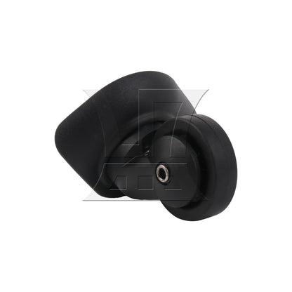 BQLZR 3 Pieces Left Luggage Swivel Caster Wheels Plastic W293 with Screwdrivers