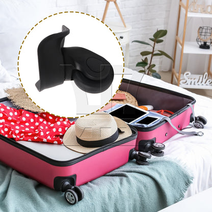 BQLZR 2Pieces Suitcase Luggage Caster Repair Mute Wheels 3.54" W041-S Right w/ Screw
