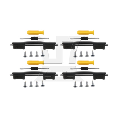 BQLZR Luggage Handle Replacement Flexible Spare Grip 9.25inch w/ Screws B113 Black