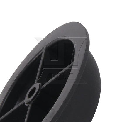 BQLZR Round Luggage Bracket Side Stud Foot Replacement Part 1.57 x 0.55inch