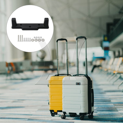 BQLZR Plastic Luggage Feet Bracket Black for Diy Handmade Trolley Cases