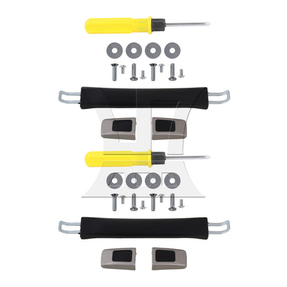BQLZR 15.5cm Spare Handle Holders Replacement for Suitcase Boxes Luggage