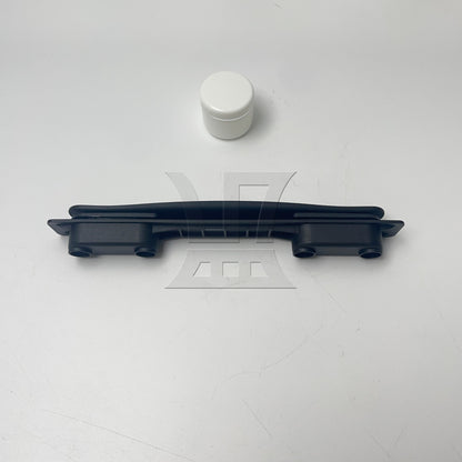 BQLZR Flexible Strap Black B116 Suitcase Luggage Replacement Handle 215mm with Screw