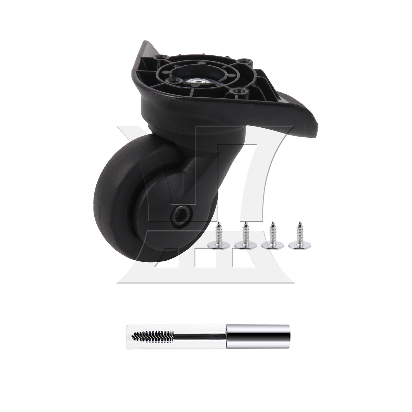 BQLZR Suitcase Luggage Replacement Swivel Casters Mute Wheel 2.95 Inches W076 Set