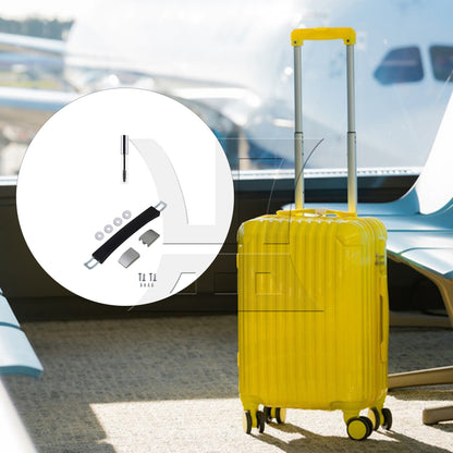 BQLZR 1set Suitcase Handle 14cm 115B Series B009 With Mascara Tube Black for Suitcase Handles Luggage Handles