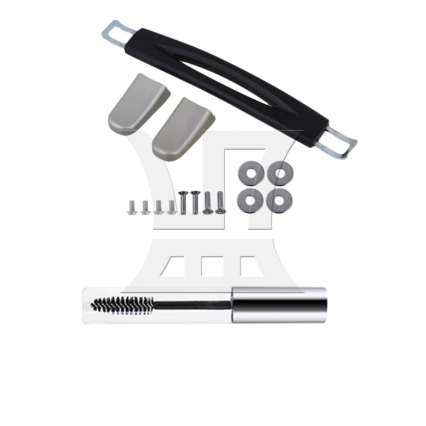 BQLZR 15cm Black B020 Spare Strap Handle Replacement for Suitcase Box Luggage