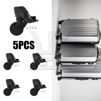 BQLZR Right W041-2S Luggage Wheels 3.62" Overall Height w/ Dual-purpose Screwdriver