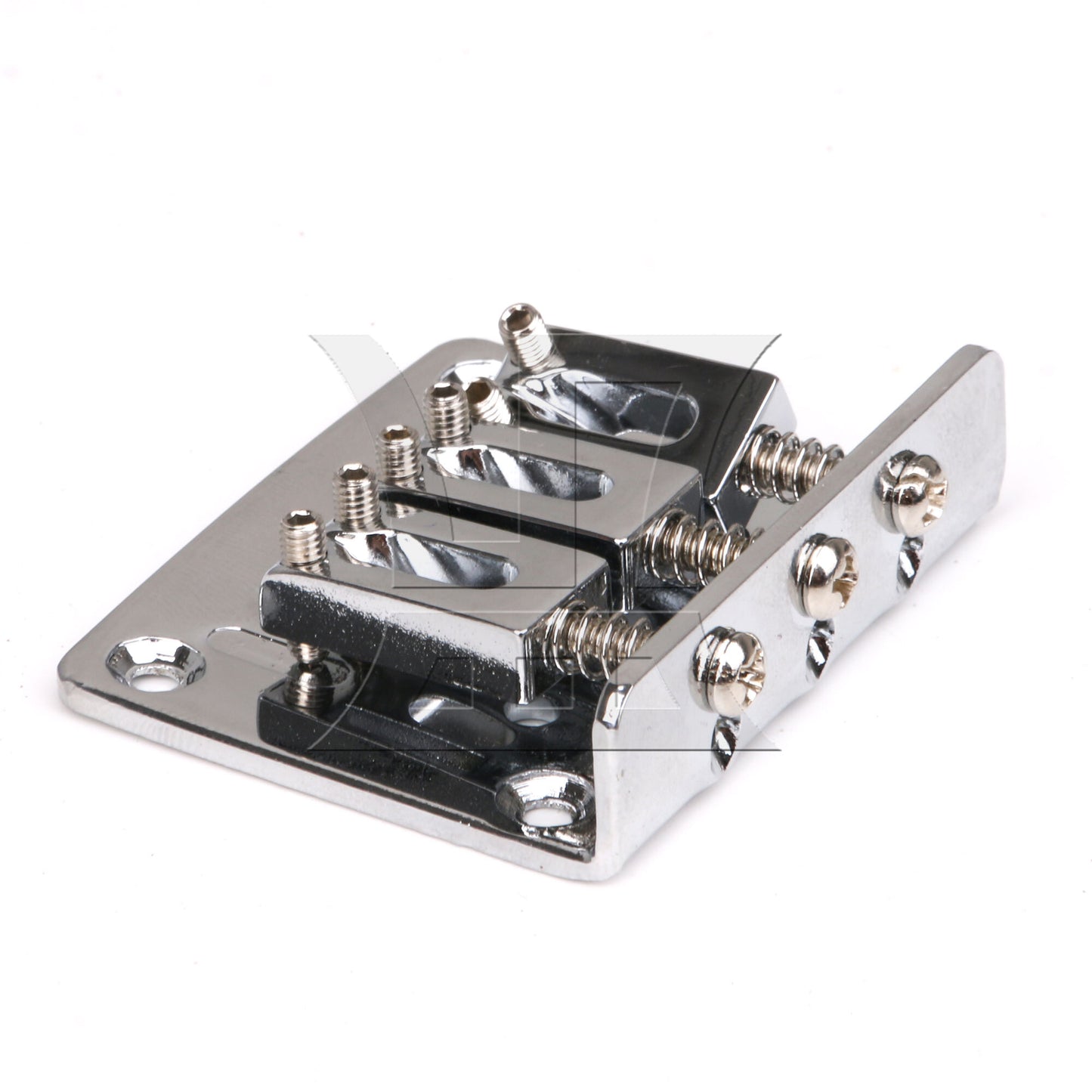 BQLZR Zinc Alloy Bridge for 3 String Electric Guitar Part with 12 Screws