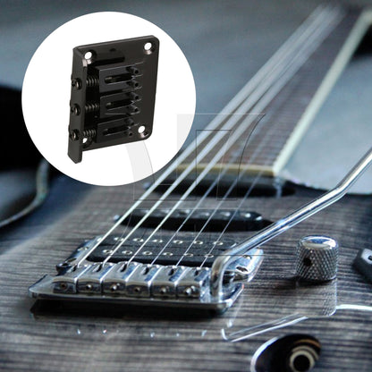 BQLZR Zinc Alloy Bridge for 3 String Electric Guitar Part with 12 Screws