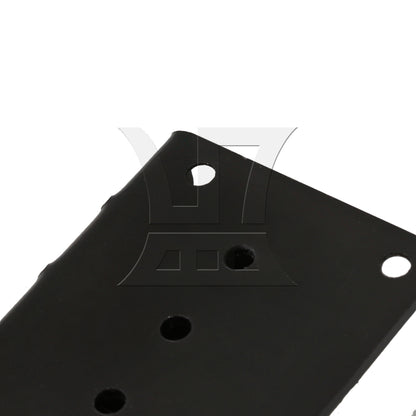 BQLZR Zinc Alloy Bridge for 3 String Electric Guitar Part with 12 Screws