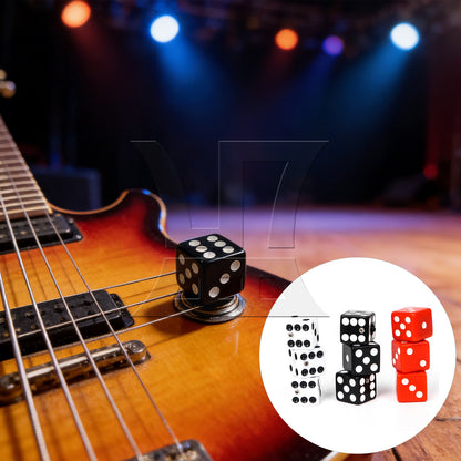 BQLZR 9 Pieces Speed Volume Control Knobs Square Plastic w/ 3x Wrenches for Guitar