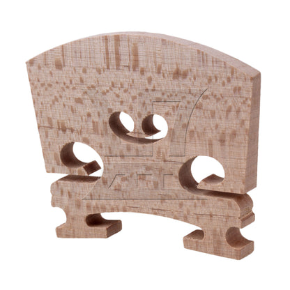 BQLZR 4/4 Violin Semi Fitted Fiddle String Wooden Bridge 1.85x1.57x0.24inch