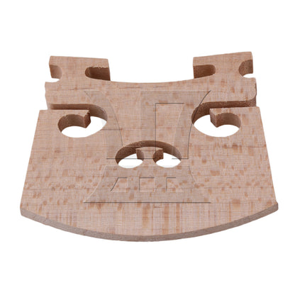 BQLZR 4/4 Violin Semi Fitted Fiddle String Wooden Bridge 1.85x1.57x0.24inch