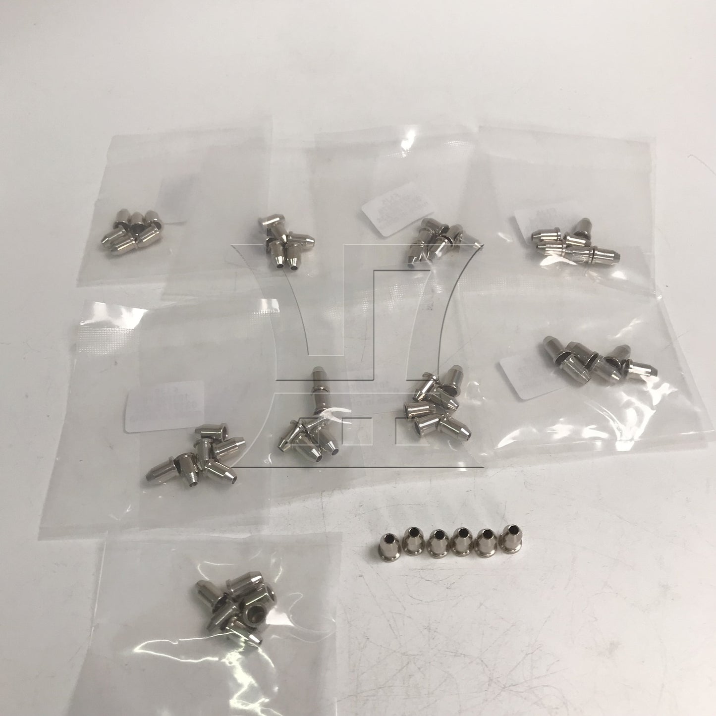 BQLZR  Electric Guitar Roller String Tree Retainer Guides Silver Zinc Alloy