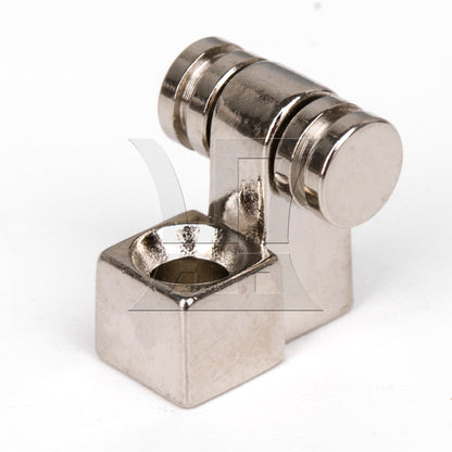 BQLZR  Electric Guitar Roller String Tree Retainer Guides Silver Zinc Alloy
