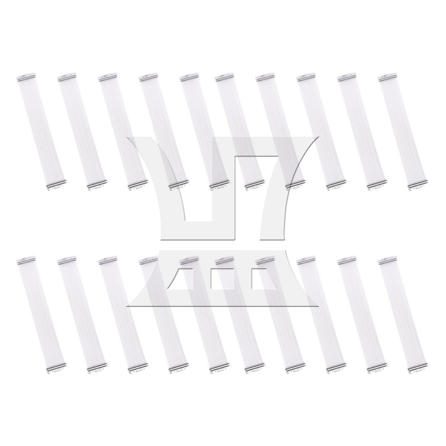 BQLZR  Metal Snare Lugs & Wire Set for 14 Inch Snare Drum Hardware Silver