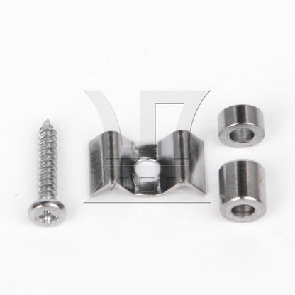 BQLZR Metal String Guides Retainers Trees for Electric Guitar Bass Repair
