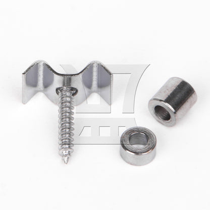 BQLZR Metal String Guides Retainers Trees for Electric Guitar Bass Repair