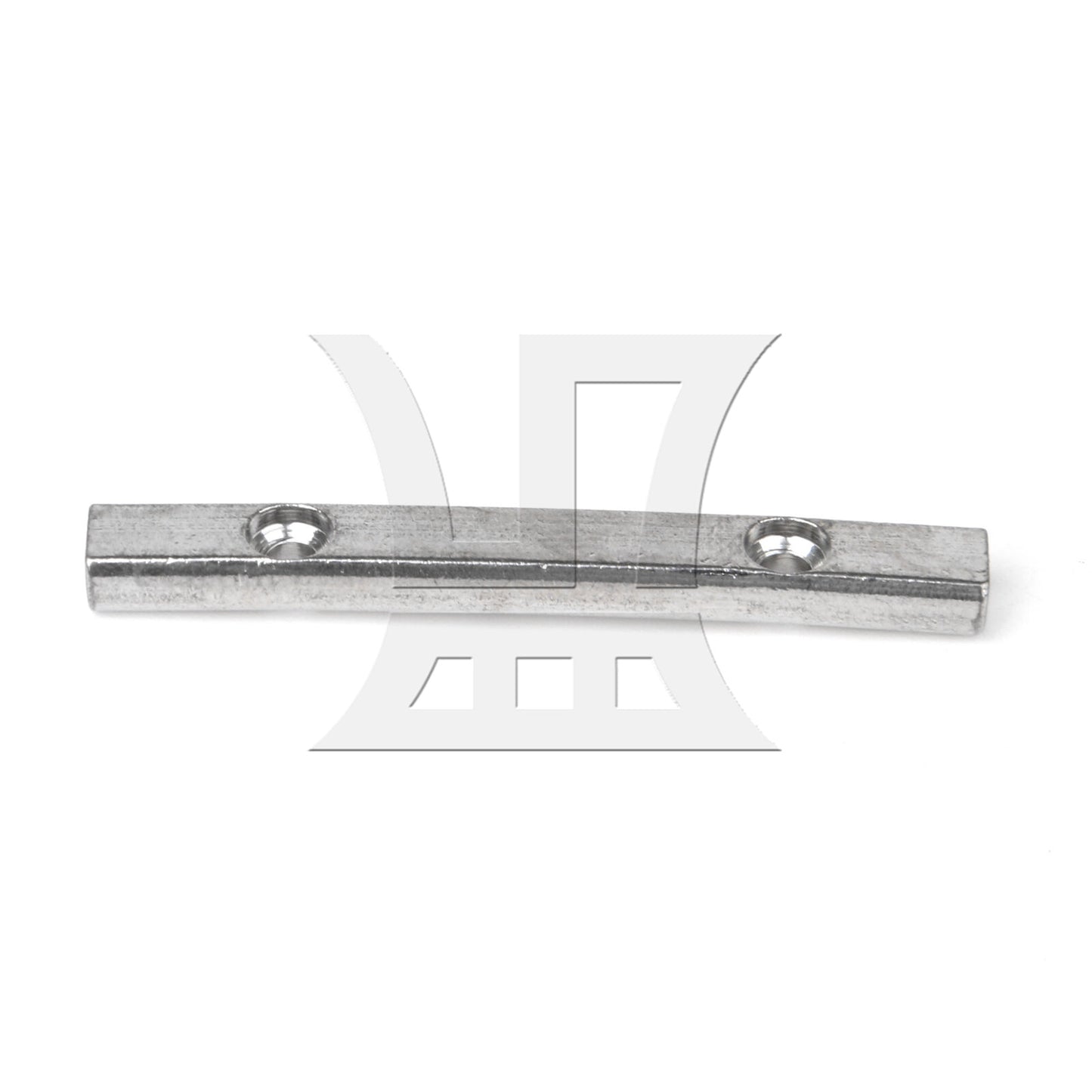 BQLZR 10 Pieces 1.77Inch Length Headstock Retainer Bar for Electric Guitar Chrome