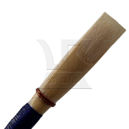 BQLZR 5 Pieces Soft Handmade Oboe Reeds for Woodwind Instruments with Plastic Tube