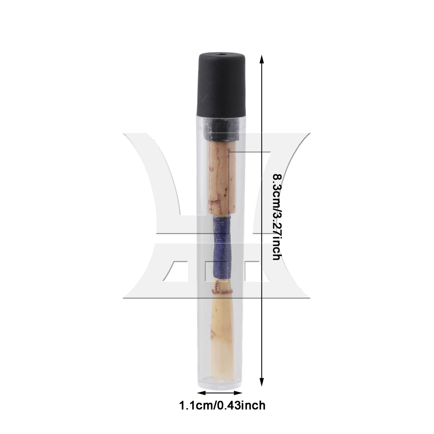 BQLZR 5 Pieces Soft Handmade Oboe Reeds for Woodwind Instruments with Plastic Tube
