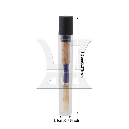 BQLZR 5 Pieces Soft Handmade Oboe Reeds for Woodwind Instruments with Plastic Tube