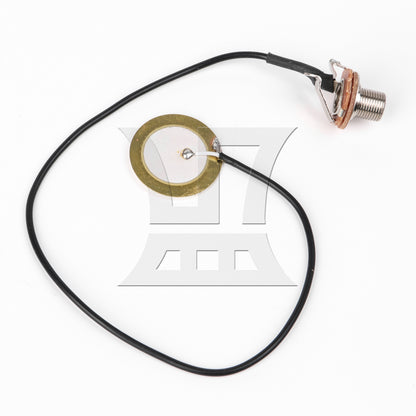 BQLZR  Pickups Piezo Transducer Elements 7.87inch Length Drum Disc with Wire